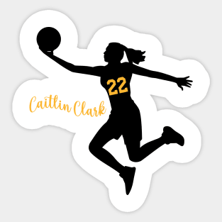 caitlin clark 22 Sticker